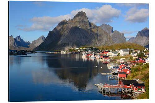 Tableau en plexi-alu Reine - îles Lofoten