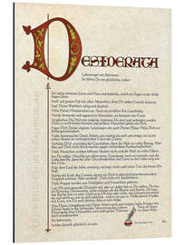 Magnettafel Desiderata II