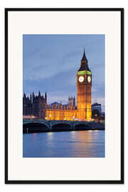 Gerahmter Kunstdruck Big Ben, London