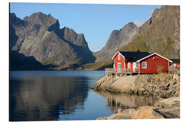 Obraz na aluminium hamnoy - lofoten