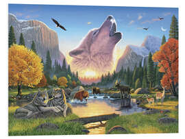 Tableau en PVC Harmonie sauvage