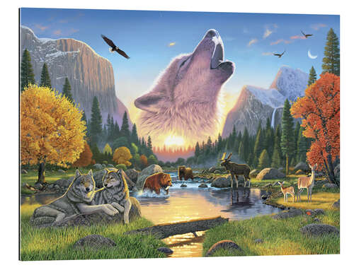 Stampa su plexi-alluminio Wilderness harmony