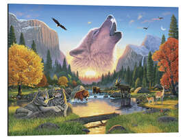 Magnettafel Harmonie der Wildnis