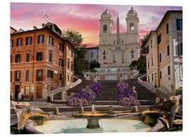 Obraz na PCV Piazza Di Spagna with the Spanish Steps