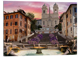 Gallery print Piazza Di Spagna with the Spanish Steps
