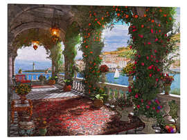 Aluminium print Mediterranean Veranda