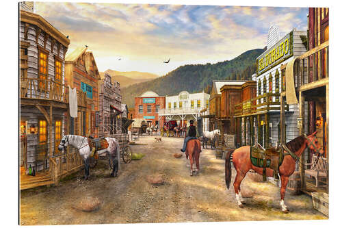 Gallery print Wild West Town