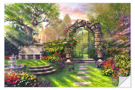Wall sticker The gate to the lost garden - Dominic Davison