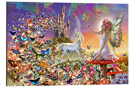 Aluminium print Fairyland