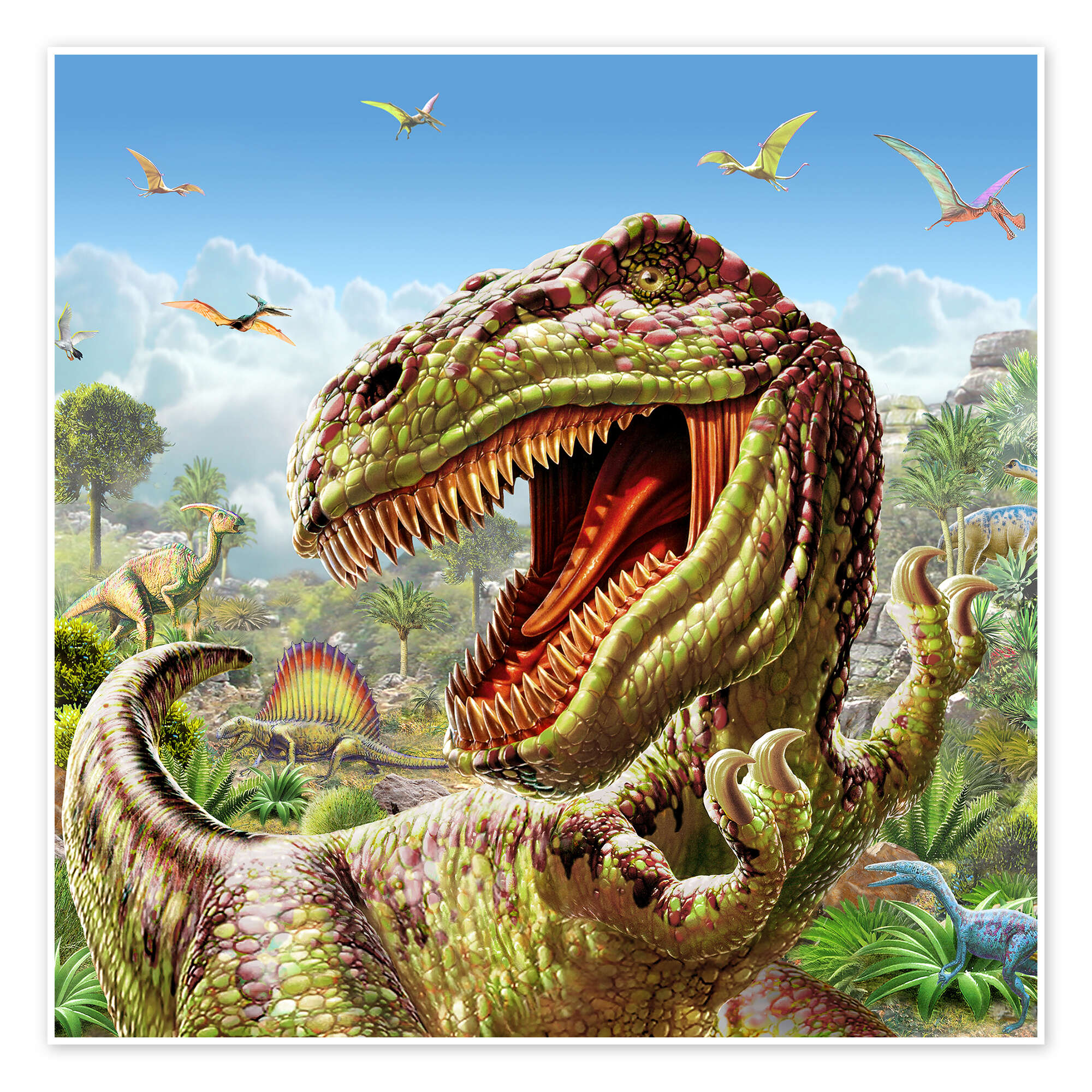 Poster, Quadro Jurassic World - T-Rex em