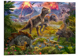 Magnettafel Dinosaurier