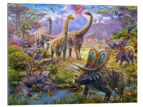 Gallery Print Im Leben des Dinosauriers