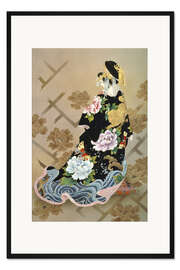 Gerahmter Kunstdruck Echigo Dojouji