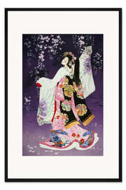 Gerahmter Kunstdruck Sagi No Mai