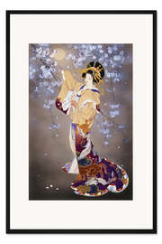 Gerahmter Kunstdruck Yoi