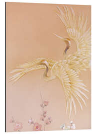 Magnettafel Kraniche