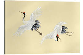 Tableau en plexi-alu Deux grues