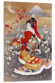 Gallery print The fleet-footed dance of Tsuru Kame