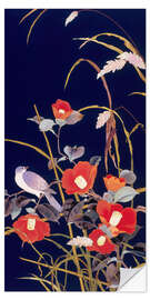 Wall sticker Oriental Wildflowers