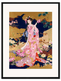 Gerahmter Kunstdruck Hagoromo