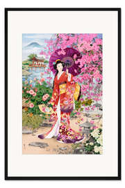 Gerahmter Kunstdruck Der Sommer in Japan