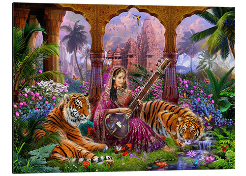 Tableau en aluminium Indian Harmony