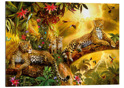 Galleriprint Jungle Jaguars