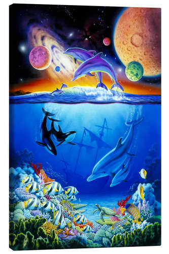 Lienzo Cosmic Ocean