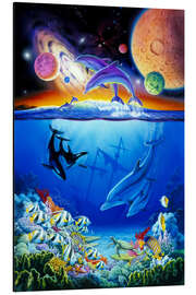 Magnettafel Kosmische Ozean