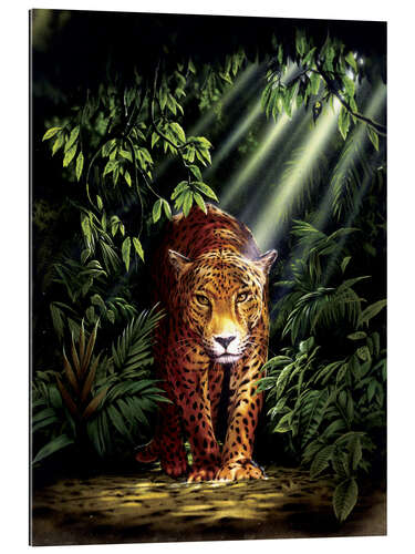 Galleritryck Jungle leopard