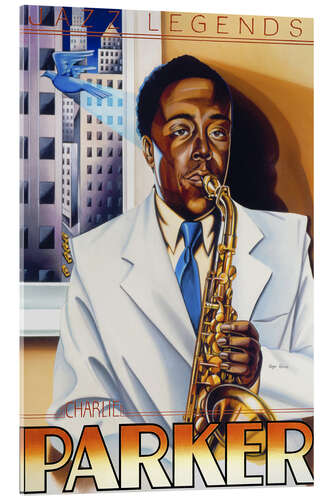 Acrylglasbild Charlie Parker