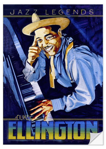 Vinilo para la pared Duke Ellington