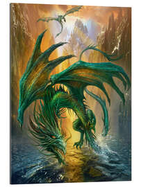 Gallery print Dragon of the lake