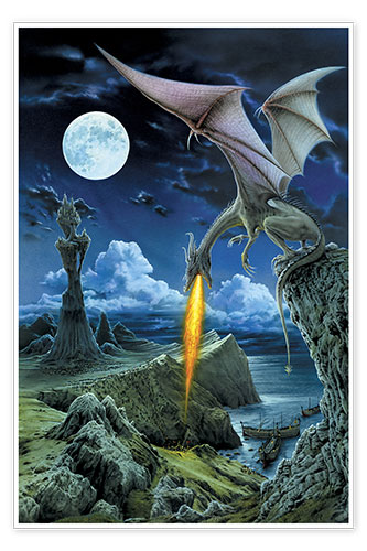 Poster Drachenwut
