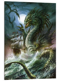 Gallery print The sea serpent