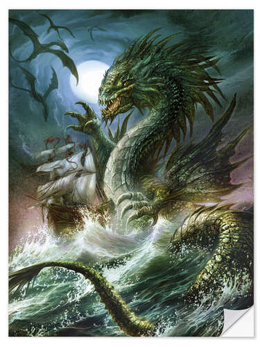 Sisustustarra The sea serpent