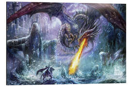 Magnettafel Angriff des Drachen