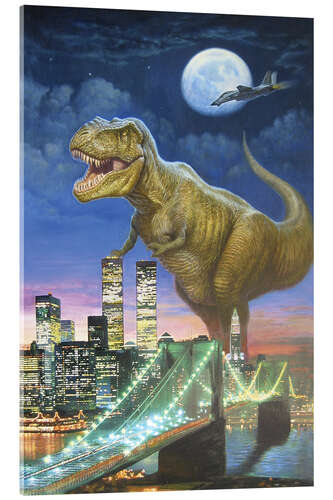 Acrylglasbild Dinosaurier