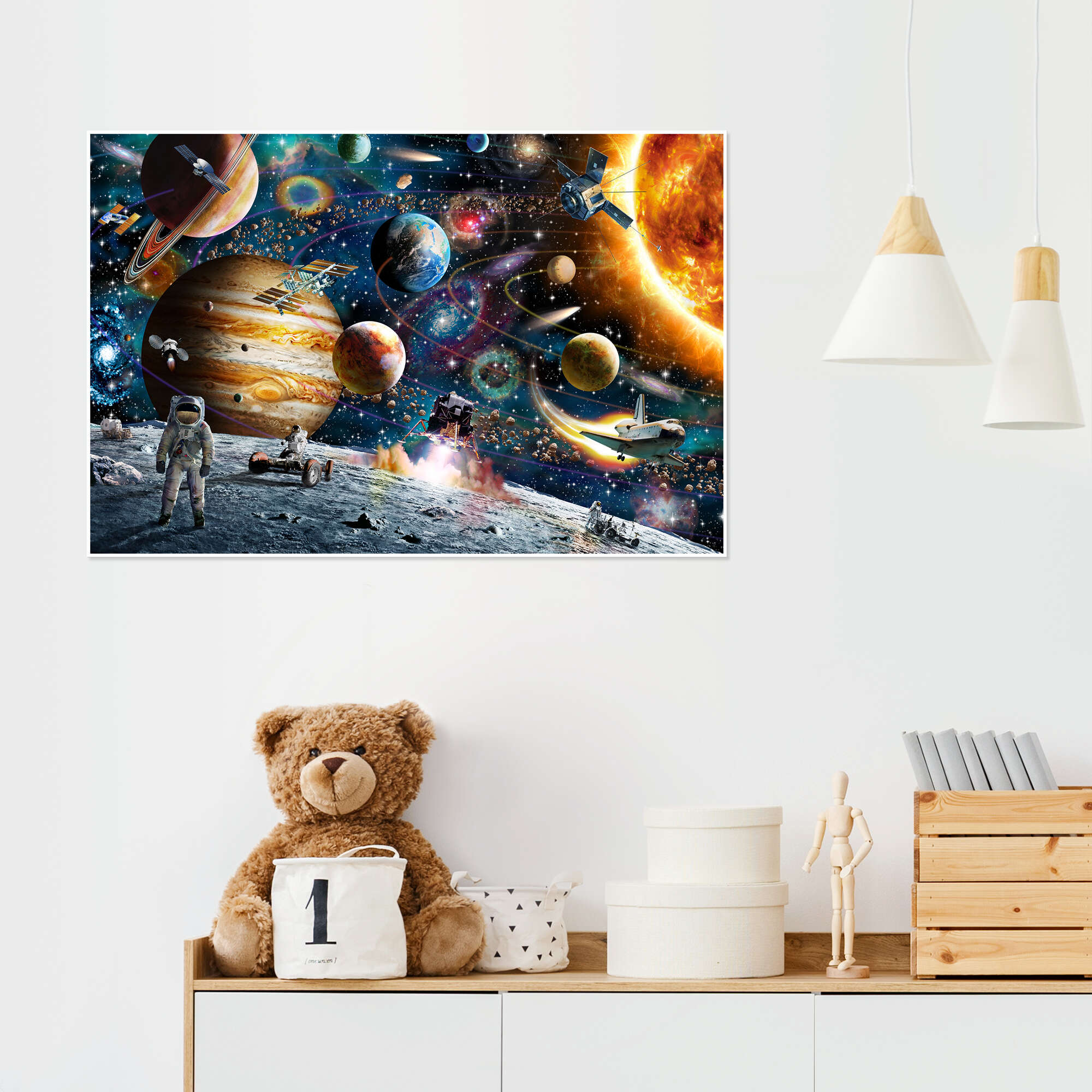 Space Odyssey print by Adrian Chesterman | Posterlounge