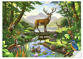 Wall sticker Woodland harmony