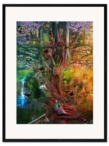 Framed art print The dreaming tree