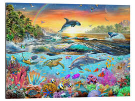 Magnettafel Tropisches Meeresparadies