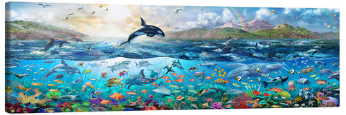 Canvas print Ocean Panorama