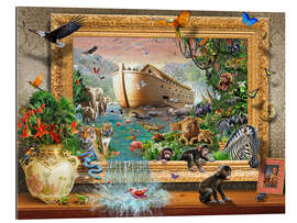 Galleritryk Noah&#039;s Ark Framed