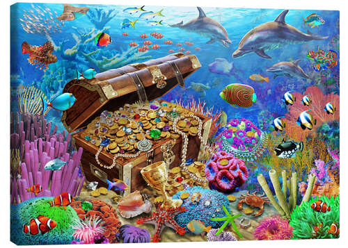 Canvas print Undersea Treasure