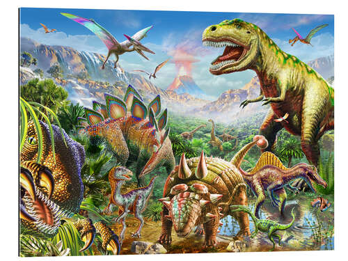 Gallery Print Welt der Dinosaurier