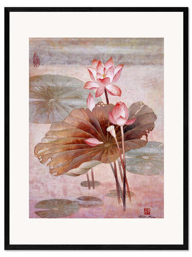 Stampa artistica con cornice Autumn light