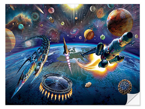 Wall sticker Outer Space