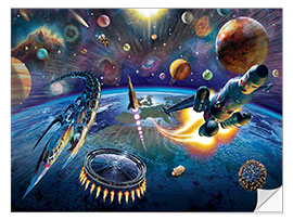 Wall sticker Outer Space