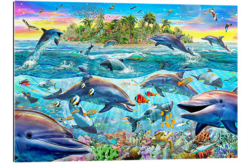 Gallery print Dolphin Reef